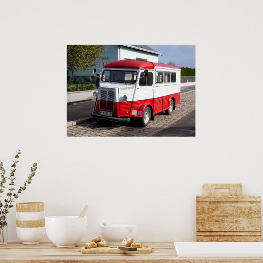 Citroen Type H Van Poster (Keuken)