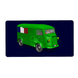 Citroen Type H Van Tube Etiket
