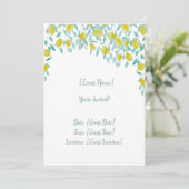 Citroen Uitnodigingskaart Kaart (Staand voorkant)