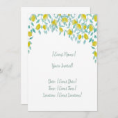 Citroen Uitnodigingskaart Kaart (Voorkant / Achterkant)