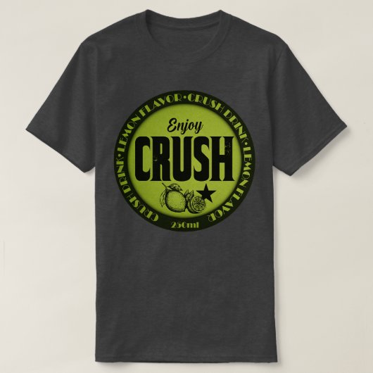 Citroen verpulveren t-shirt (Design voorkant)