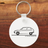 Citroën Visa Citroen Visa Sleutelhanger (Voorkant)