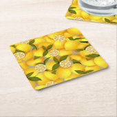 Citroen Vol Kartonnen Onderzetters (Schuin)