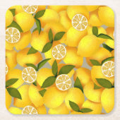 Citroen Vol Kartonnen Onderzetters (Voorkant)