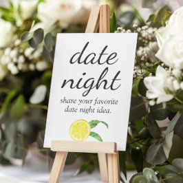 Citroen Vrijgezellenfeest Datum Nachtbord Poster