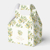 Citroen Vrijgezellenfeest gunstbox Bedankdoosjes (Achterkant)