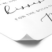 Citroen Vrijgezellenfeest raden de kussen Teken Poster (Hoek)