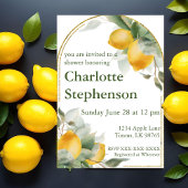 Citroen Vruchtenshampoo Uitnodiging