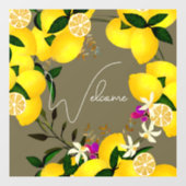 Citroen welkomstvenster Cling Raamsticker (Vel)