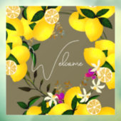 Citroen welkomstvenster Cling Raamsticker (Vel 3)