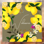 Citroen welkomstvenster Cling Raamsticker (Vel 2)