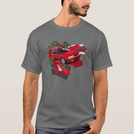 Citroen Xantia Activa geïllustreerd T-shirt