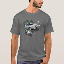 Citroen Xantia Activa geïllustreerd T-shirt