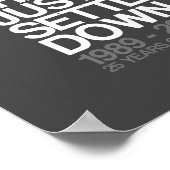 Citroen XM 25e Jubileum Poster (Hoek)