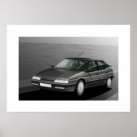 Citroen XM Poster (Voorkant)