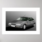 Citroen XM V6 24V Poster (Voorkant)