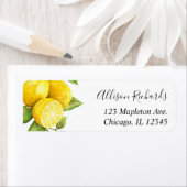 Citroen zoete citroenen groen geel etiket (Insitu)