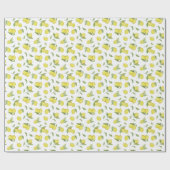 Citroen Zomer Cadeaupapier (Vlak)