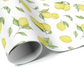 Citroen Zomer Cadeaupapier (Rol Hoek)