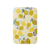 Citroen Zomer Ontwerp  Illustratie Badmat (Voorkant Verticaal)