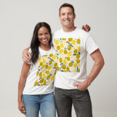 Citroen Zomer Ontwerp Illustratie T-shirt (Unisex)