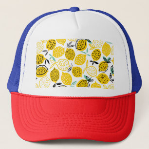 Citroen Zomer Ontwerp  Illustratie Trucker Pet