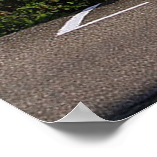  Citroenauto-Poster Poster (Hoek)