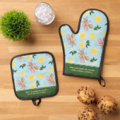 Citroenbakpatroon Ovenwant & Pannenlap Set (Top down)