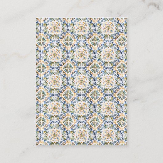 Citroenbehuizing Kaart (Achterkant)