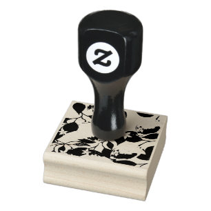 Citroenbladeren Bloemen Loof Naadloos Patroon Rubberstempel