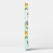 Citroenbladeren: Waterverf naadloze print Case-Mate iPhone Case (Achterkant / Links)