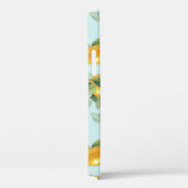 Citroenbladeren: Waterverf naadloze print Case-Mate iPhone Case (Achterkant / Rechts)