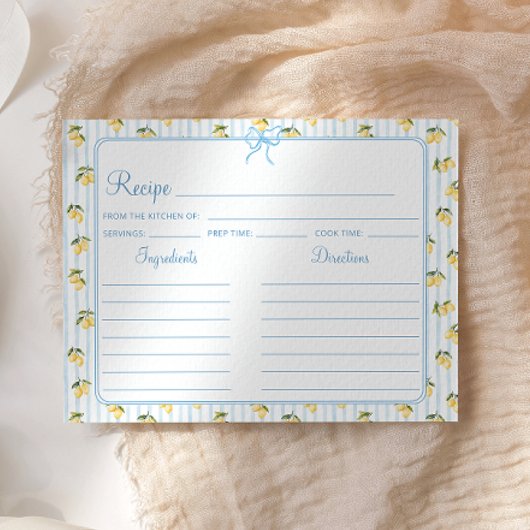 Citroenblauw Italiaans Vrijgezellenfeest Receptenk