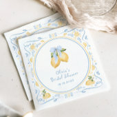 Citroenbloem Italiaans Boog Vrijgezellenfeest Servet