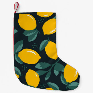 Citroenbloemen, zomertextuur. kleine kerstsok