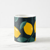 Citroenbloemen,  zomertextuur. koffiemok (Center)