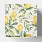 Citroenbloesem Bruidsfeestje Bedankdoosjes (Bovenkant)