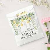 Citroenbloesem Bruidsfeestje Bedankzakje (Gezegeld)