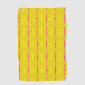Citroenbloesem Golfhanddoek (Voorkant)