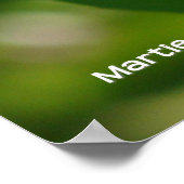 Citroenbloesembij (2) poster (Hoek)