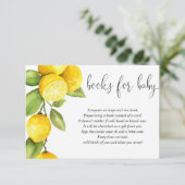 Citroenboek aanvraag insert, genderneutraal informatiekaartje (Staand voorkant)