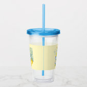 Citroenboerderij Retro Acryl Drinkbeker (Rechts)