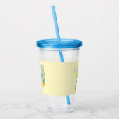 Citroenboerderij Retro Acryl Drinkbeker (Links)