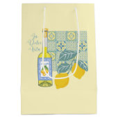 Citroenboerderij Retro Medium Cadeauzakje (Achterkant)