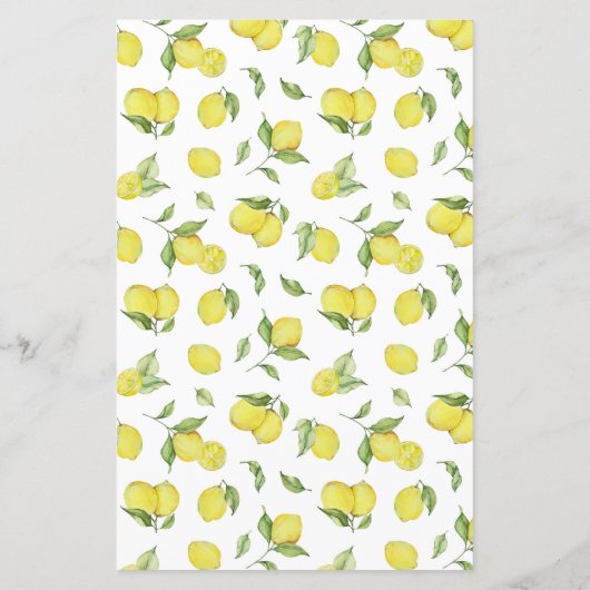 Citroenboom Baby shower Spel (Achterkant)