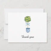 Citroenboom Dank u kaart (Voorkant)