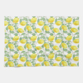 Citroenboom Gele Fruit Land Keuken Badhanddoek Theedoek (Horizontaal)