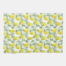 Citroenboom Gele Fruit Land Keuken Badhanddoek Theedoek