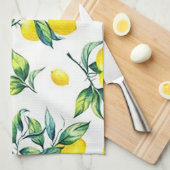 "Citroenboom" keukenhanddoek (Quarter Fold)