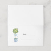 Citroenboom plaats kaarten plaatskaartje (Buitenkant ongevouwen)